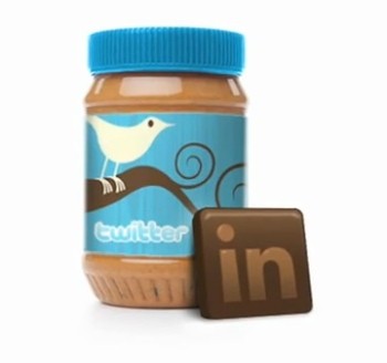 linkedin and twitter